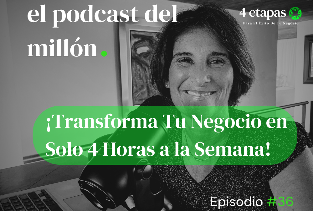 Episodio #36: ¡Transforma tu Negocio en Solo 4 Horas a la Semana!